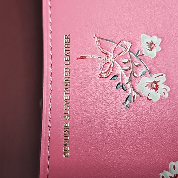 COACH 1941 DINKY Bag in Pink, with Floral Bow Print. Limited edition Collection - Picture 4 of 13